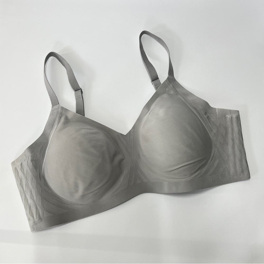 HONEYLOVE size 1X-40 C/D Gray NWOT Wireless
